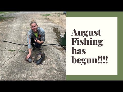 August 2020 Catfishing on Bull Shoals Lake