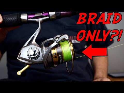 Why You Should ONLY Use Braid on Your Spinning Reels!