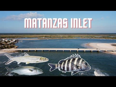 Fishing Matanzas Inlet | St Augustine FL @hookandcookreellife (Sheepshead, Bluefish, Ladyfish)
