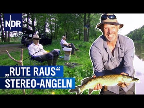 Stereo-Angeln an der Elde | Rute raus, der Spaß beginnt! | NDR