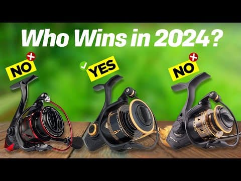 Best Spinning Reels 2024 [don’t buy one before watching this]