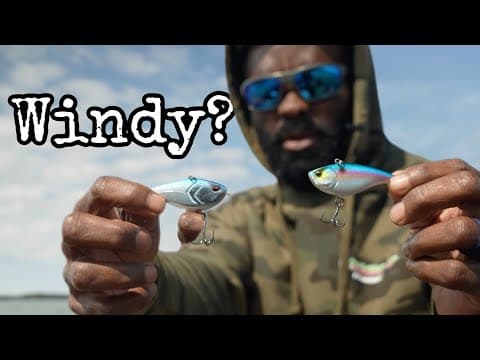 3 Best Baits For Windy Weather Bass Fishing