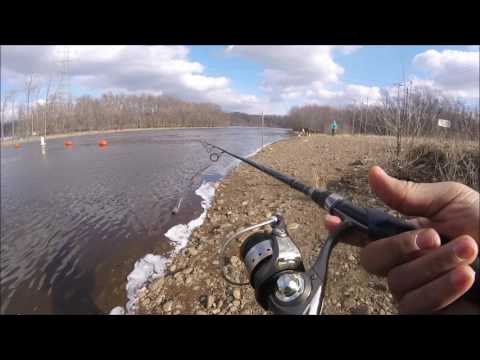 Fishing at Stillwater powerplant