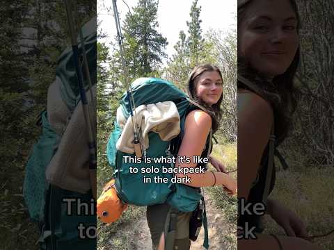Solo hiking to camp in the dark. Pushing comfort zones to fish early in the morning at remote lakes