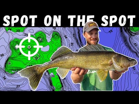 Targeting BIG Walleyes on Structure | How to Find the Spot on the Spot