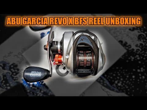 Abu Garcia Revo X BFS Fishing Reel Unboxing Review