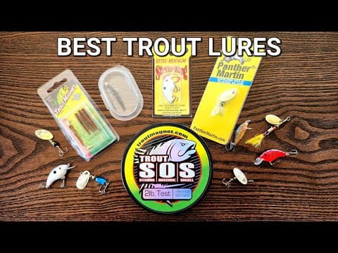 The Best Trout Fishing Lures