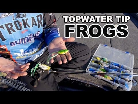 Exclusive Topwater Fishing Tip: How to Fish a Frog - What you need to know