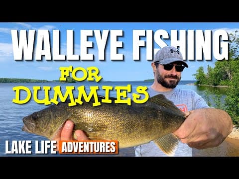 Walleye Fishing For Beginners | Tips And Tricks | How To Catch and Cook Walleye