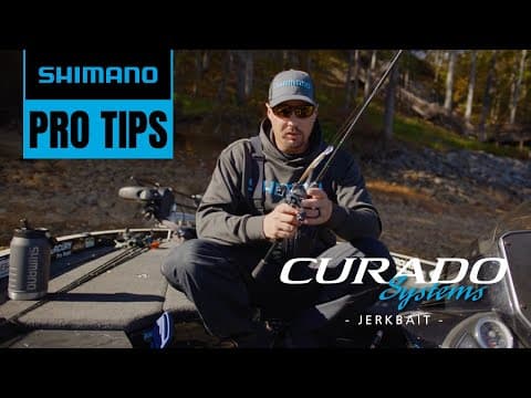 Shimano Pro Tips | Jerkbait Fishing for Bass | Curado Systems