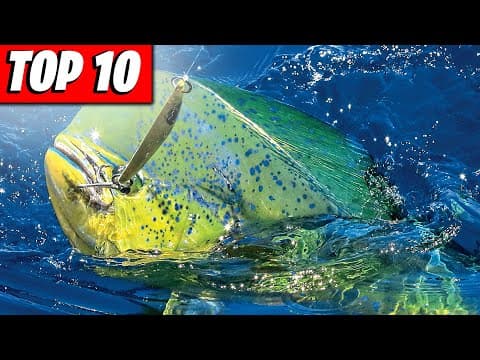 TOP 10 Saltwater TROLLING lures {BEST VALUED LURES}