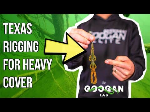 HOW TO Rig a TEXAS RIG For HEAVY COVER