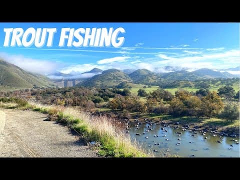 Pine Flat Damn - Fresno California - Trout Fishing Kings River