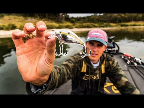 Squarebill Crankbait Techniques Made EASY (What You're Doing WRONG)