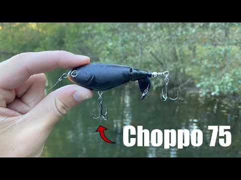 Fishing with the NEW Berkley Choppo 75!!