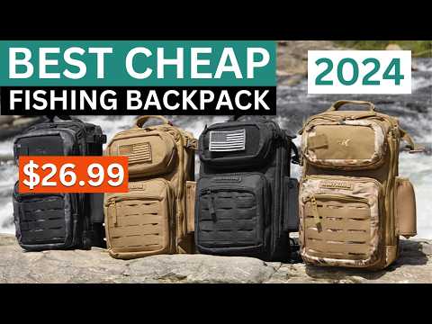 5 Best FISHING BACKPACKS under $30 2024 (reviewed)