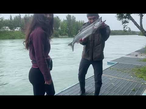 Flossing on the kenai and kasilof River