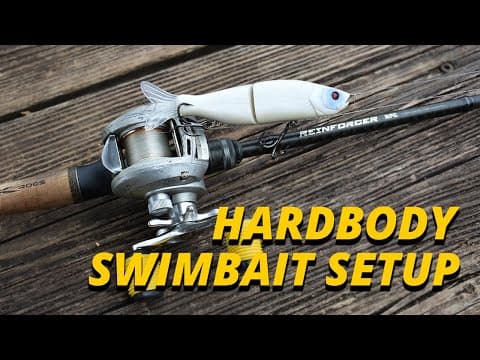 Hardbody Swimbait Setup (Rod/Reel/Line) - Ricky Harris