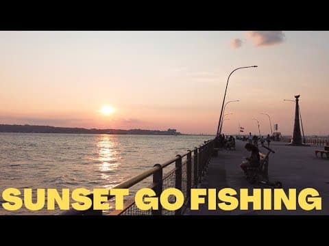 New York 2022 |Fishing with me, American veterans memorial Pier, Brooklyn, NY(Sep 18,SUN)
