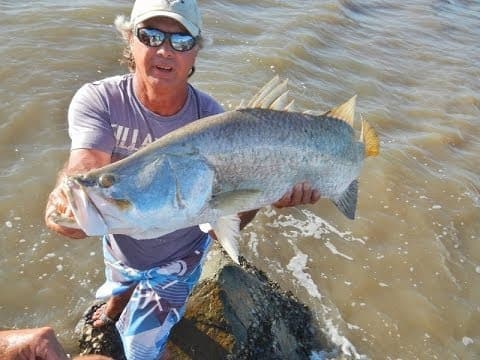 How to catch Metre plus barra land based lure casting