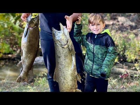 King Salmon Catch and Cook - Salt Creek!