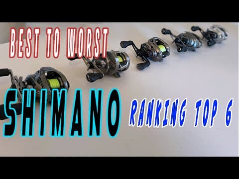 BEST TOP 6 SHIMANO Bait Cast Reels in the World