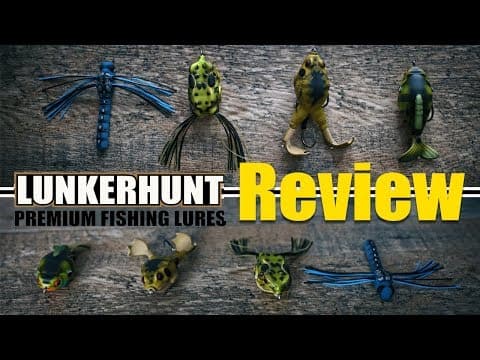 NEW LUNKER HUNT DRAGONFLY, COMPACT FROG &amp; PROP SERIES REVIEW