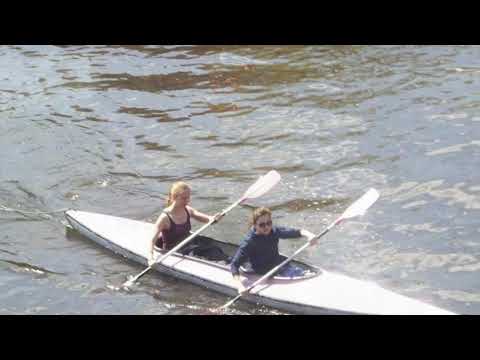 Kayak In Hamburg River | Holiday in Germany