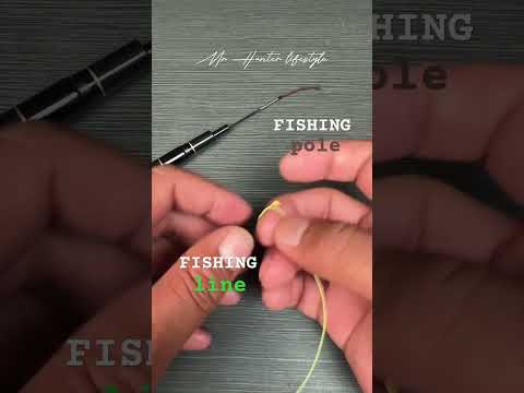 how to put fishing line fishing knots fishing pole