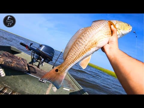 LOUISIANA Salt Marsh Fishing (Redfish and Trout)