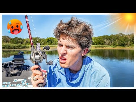 HOT Bass Fishing Tips For HOT Weather!! (DO FISH STILL BITE?)