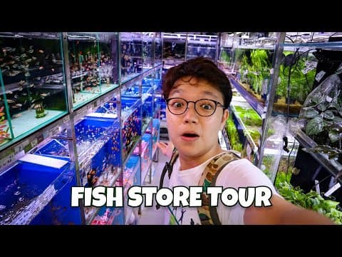 Singapore’s NEATEST FISH STORE TOUR - East Ocean Aquatic