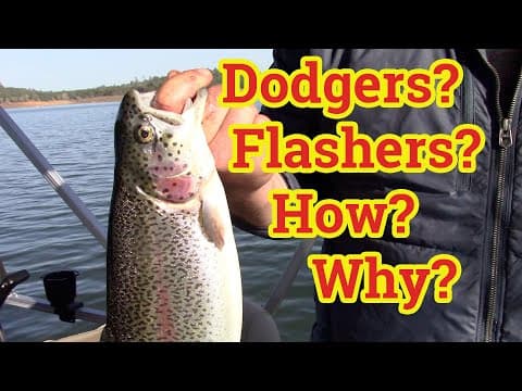How To Use Dodgers &amp; Flashers For Trout