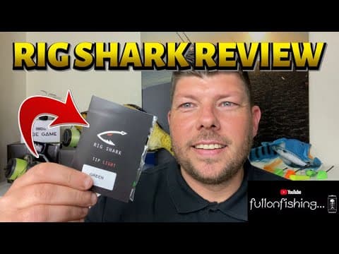 RIG SHARK REVIEW. Tip Lights and rechargeable batteries. QUALITY KIT. UK based FISHING GEAR