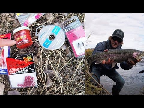 How to Catch Trout, Rainbow Trout fishing in Alaska!  (Kenai Peninsula)