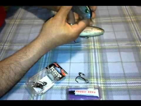 How to rig a Huddleston Deluxe Swimbait