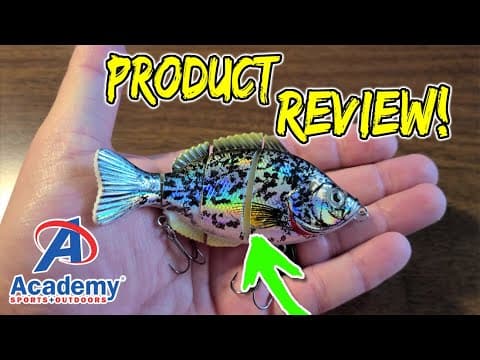 ACADEMY Brand SWIM BAIT Product REVIEW!! (should I buy?)