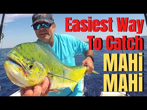 How To Catch MAHI MAHI the easiest way LURES, GEAR, TROLLING BASICS &amp; TACTICS