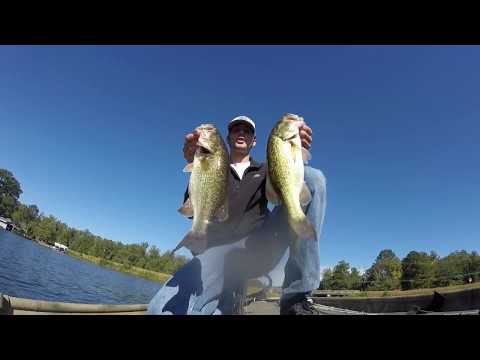 Fall bass fishing Lake Tobesofkee
