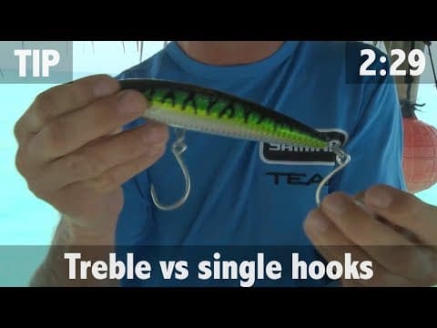 TREBLE HOOKS VS SINGLE HOOKS