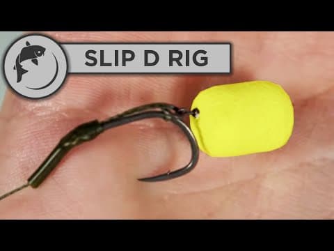 How To Tie The Slip D Rig - Bottom Bait/Wafter Presentation For Carp Fishing