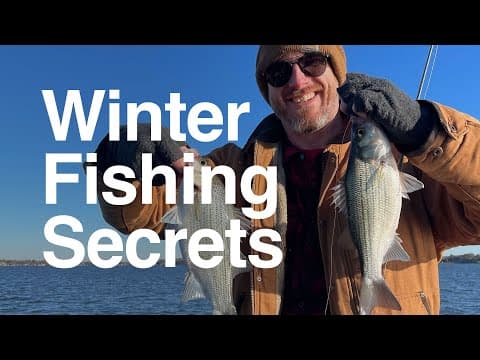 White Bass & Hybrid WINTER SECRETS! Fishing with Herbeck's Lonestar Fishing on Cedar Creek Lake, TX