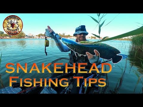 Snakehead Fishing Tips: Lures, Techniques, and More; "Westside" Maryland