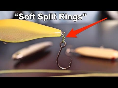 How To Tie Hooks To Lures With Braided Line (&quot;Soft Split Rings&quot;)