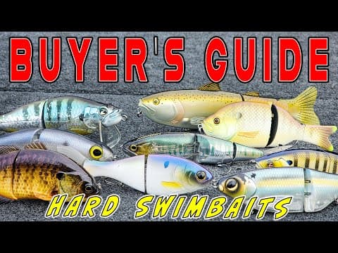 BUYER&#39;S GUIDE: BEST HARD SWIMBAITS AND SWIMBAIT RODS!