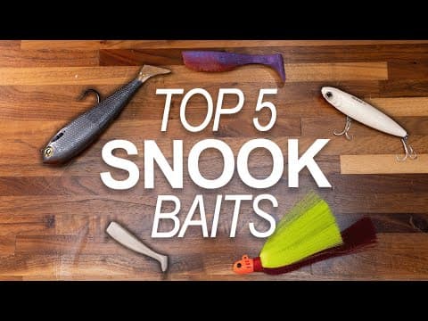 The Top 5 Snook Baits of ALL TIME