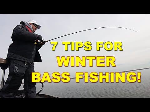 7 Winter Bass Fishing Tips to Catch Stubborn Bass | How To | Bass Fishing