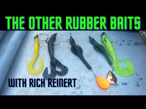 The OTHER RUBBER BAITS - Musky Jig Fishing Technique Explained