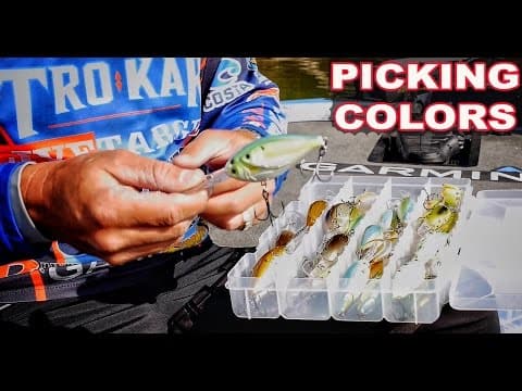 Save Money - How to choose the right color crankbaits for Bass Fishing - Instructional Series