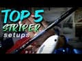 Top 5 STRIPER Casting Setups